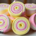 Gelatin Marshmallow Spirals