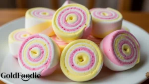 Gelatin Marshmallow Spirals