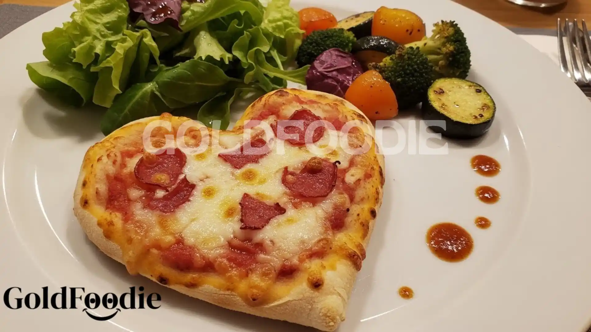 Heart Shaped Pizza
