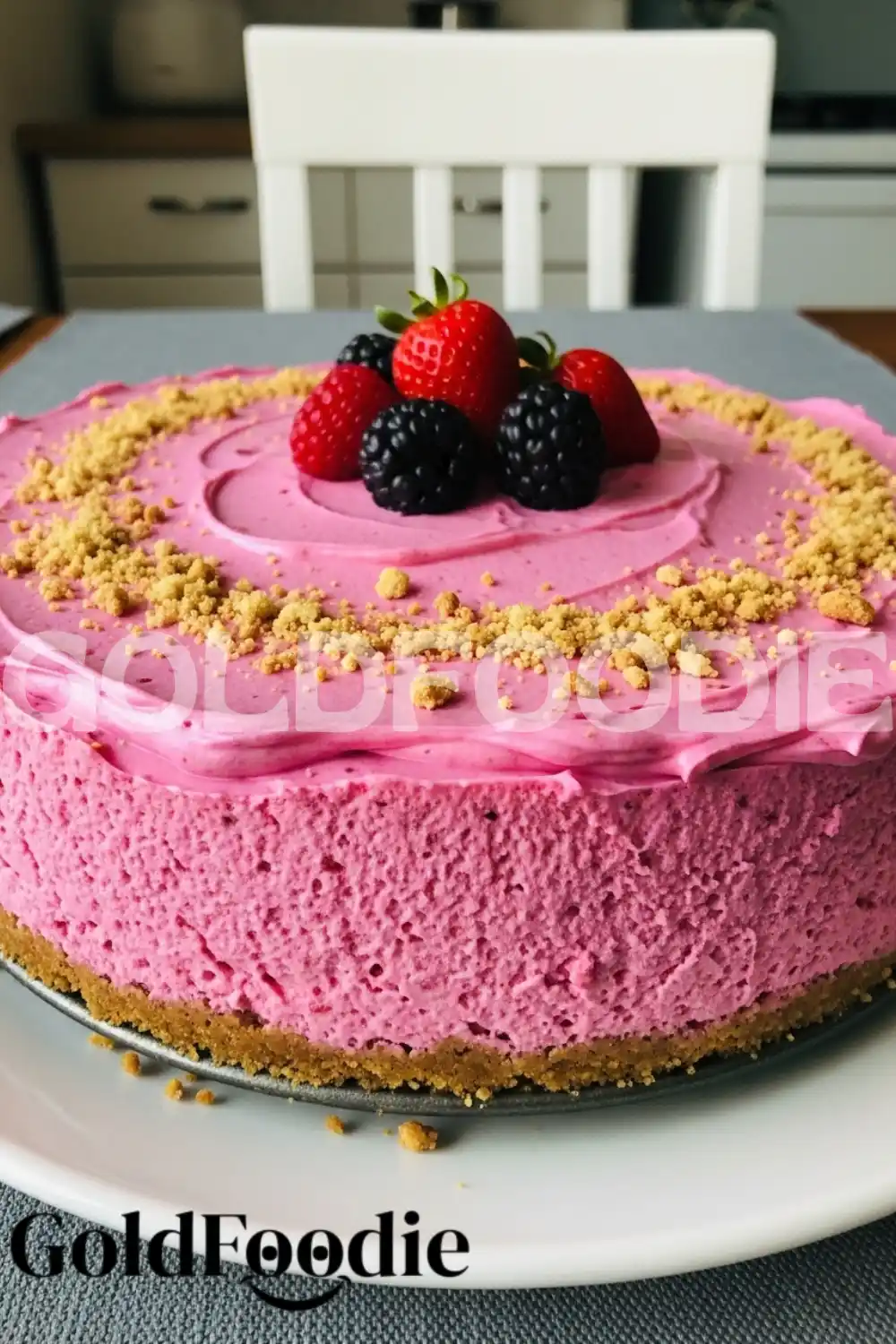Pink-Velvet-Cheesecake-Fresh-Berries