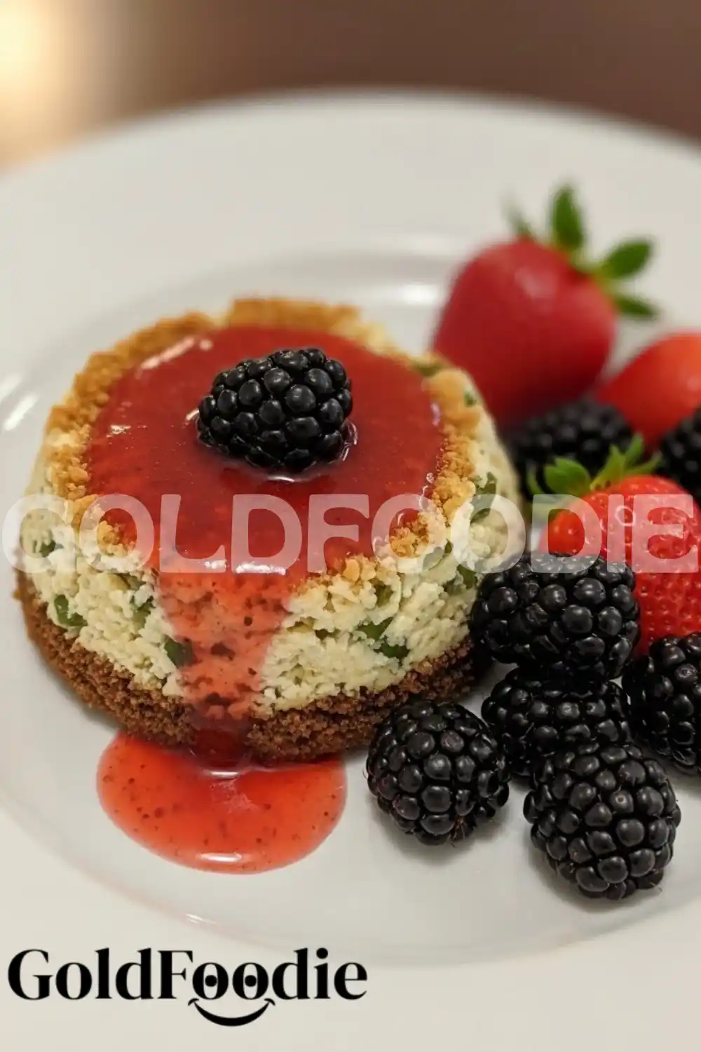 Plated Bariatric Protein Cake
