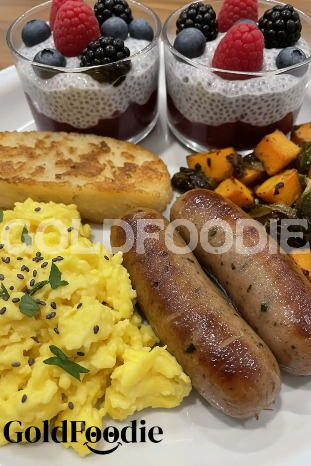 Protein Brunch Platter with Whole Grain Toast