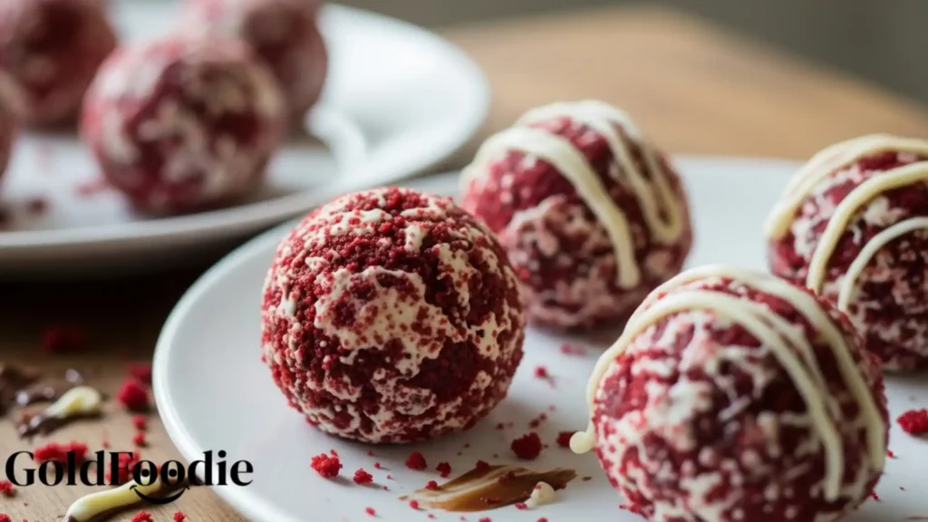 Red Velvet Cake Truffles