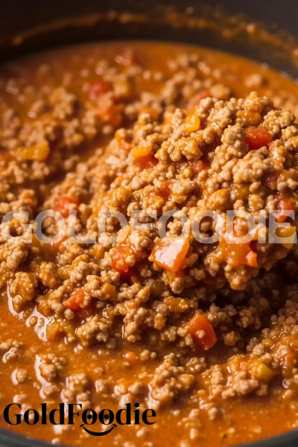 Rich Meat Sauce Simmering for Lasagna Rich Meat Sauce Simmering for Lasagna