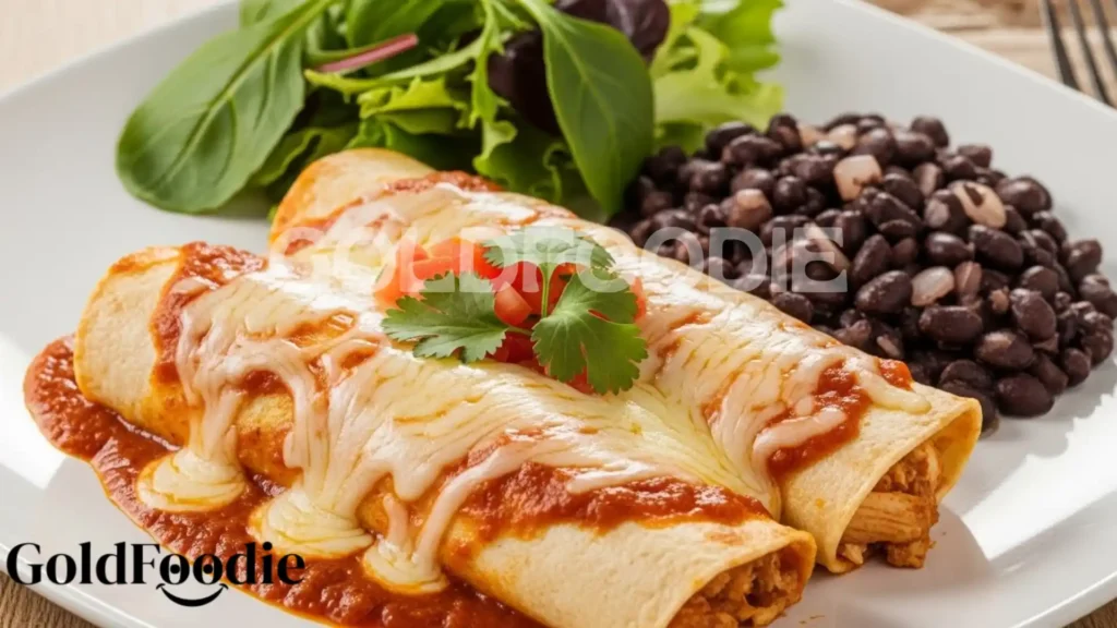 White Chicken Enchiladas