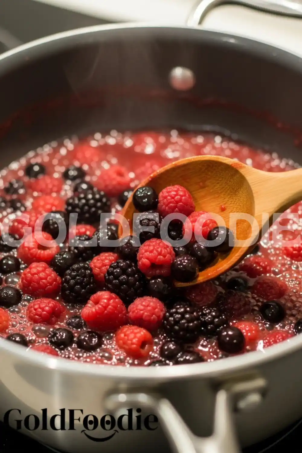 Simmering Mixed Berry Topping