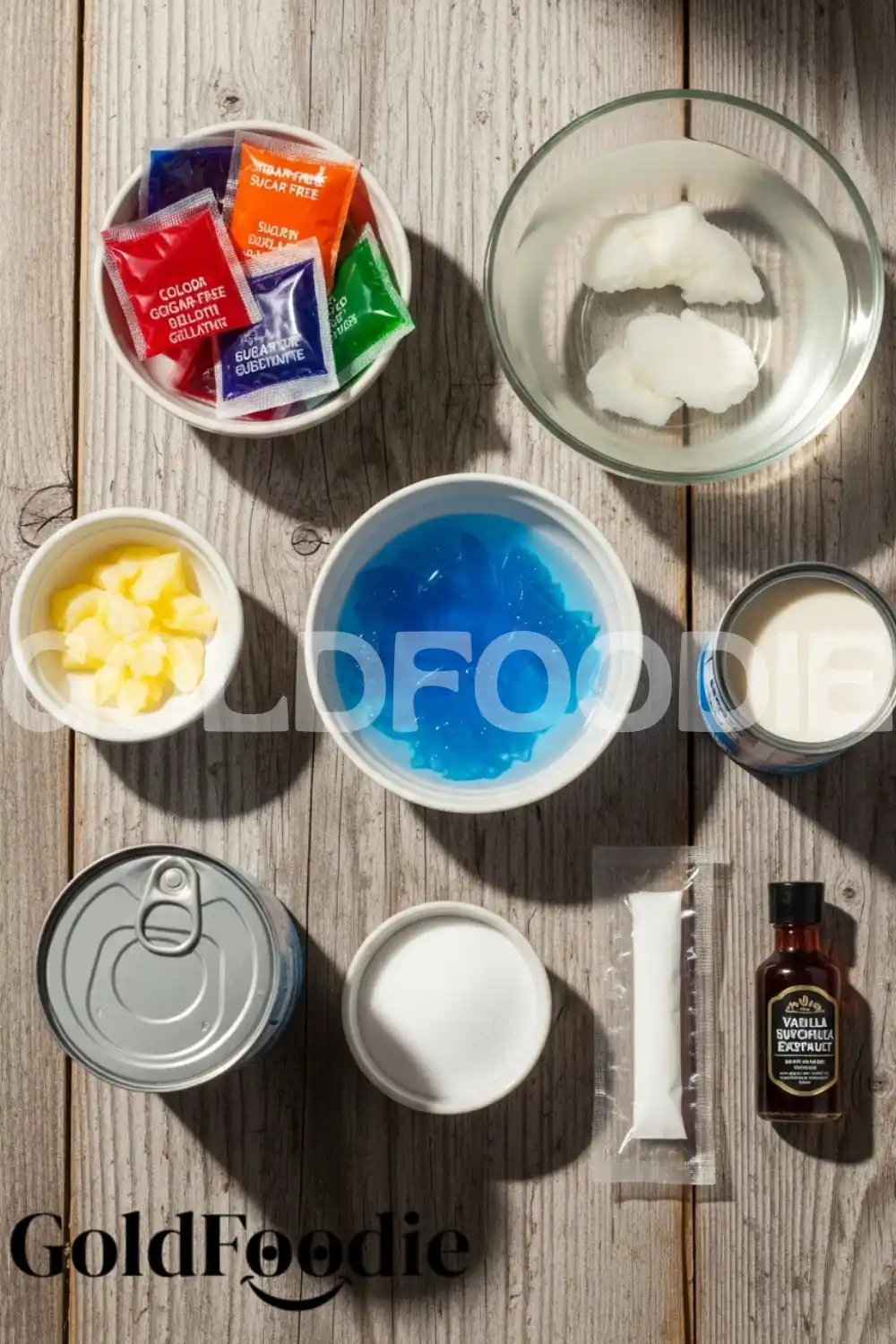 Stained Glass Gelatin Ingredients