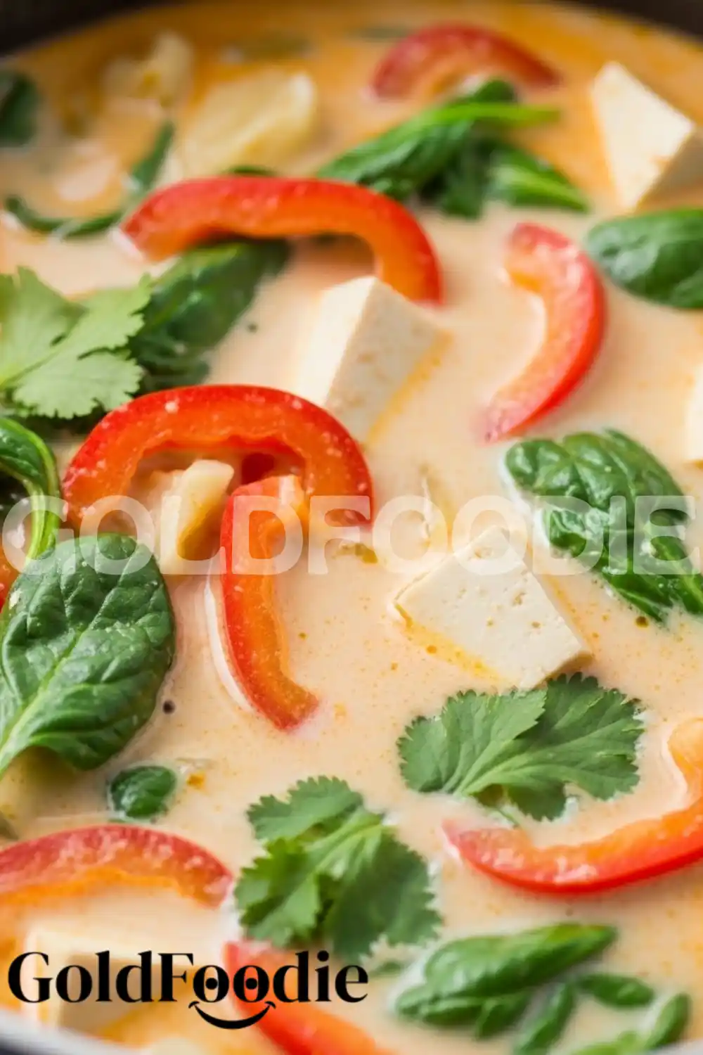 Thai Red Curry with Tofu and Spinach Thai Red Curry with Tofu and Spinach