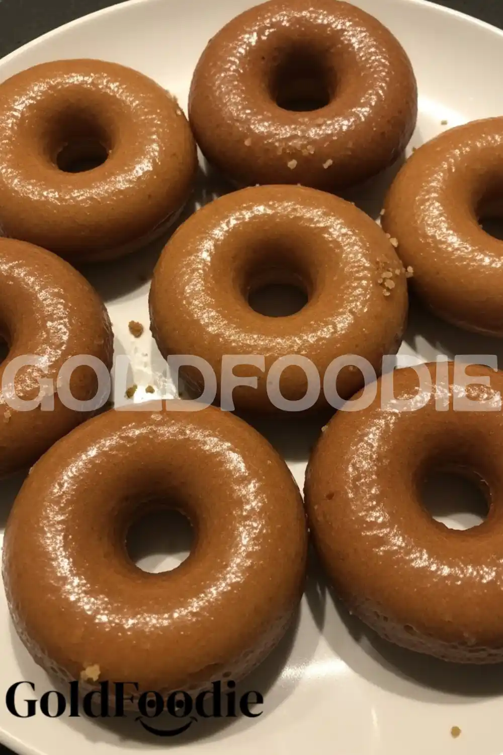 Vanilla Glazed Baked Donuts