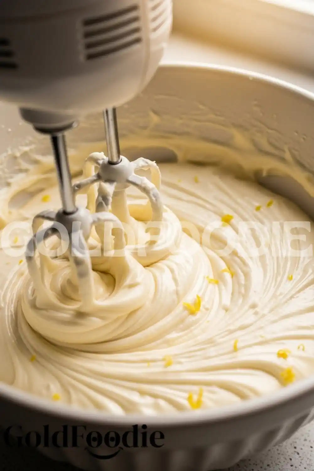 Whipping the Cheesecake Filling Whipping the Cheesecake Filling
