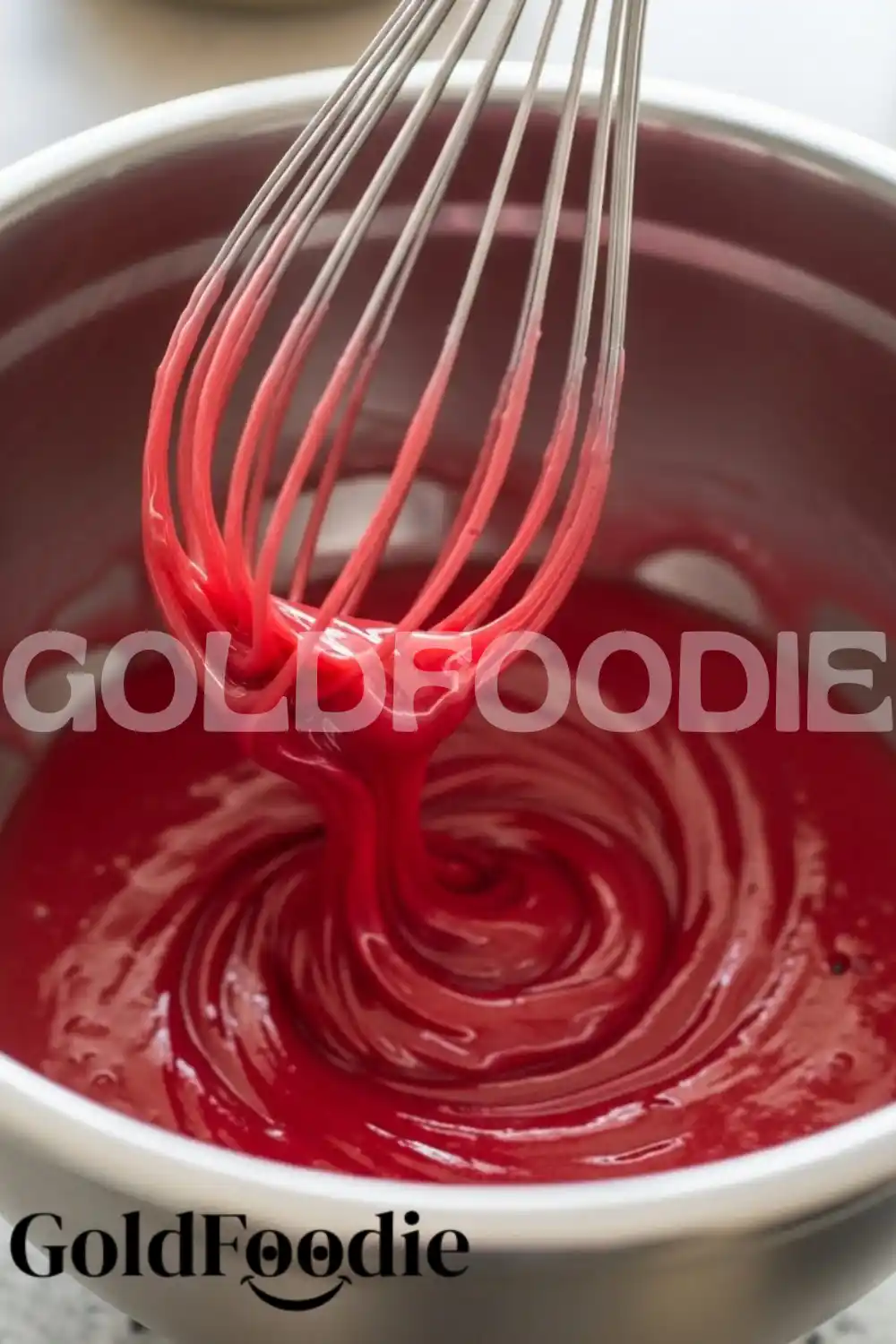 Whisking the Protein Gelatin Mixture