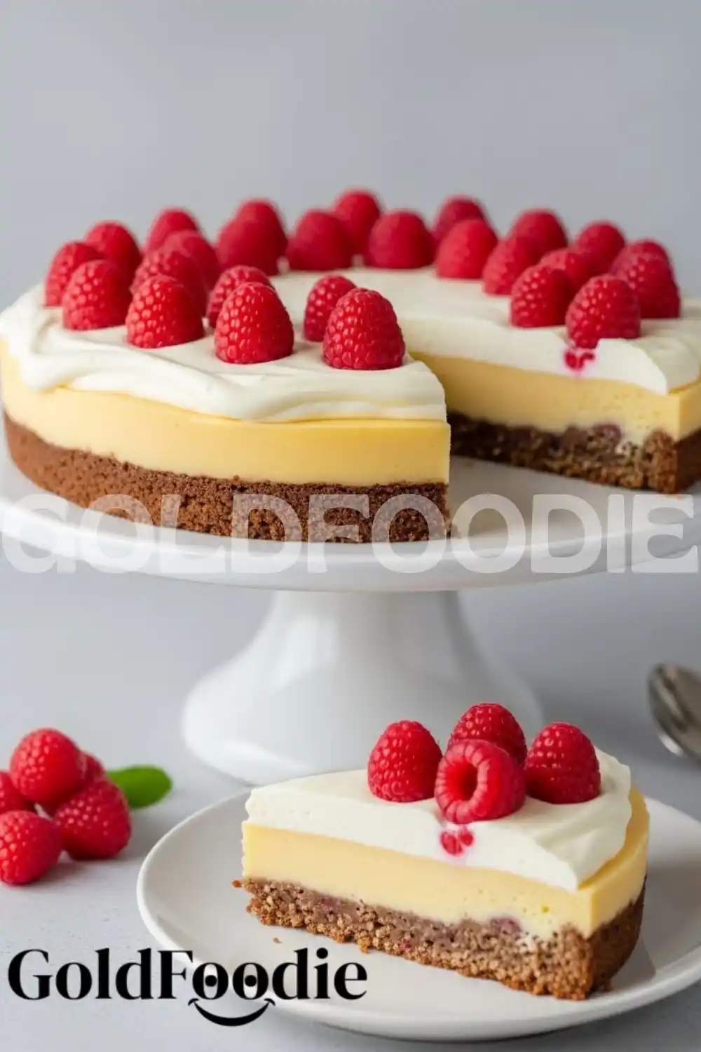 White Raspberry Love Cake on Stand White Raspberry Love Cake on Stand