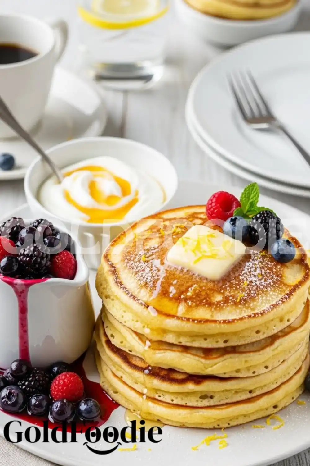fluffy-lemon-ricotta-pancakes-berry-compote fluffy-lemon-ricotta-pancakes-berry-compote