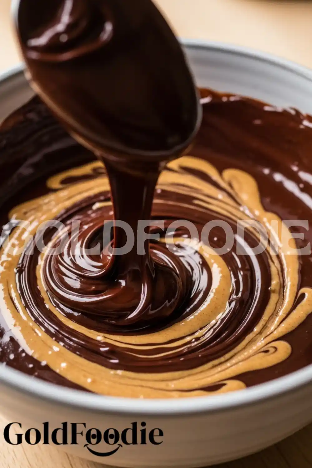 mixing-chocolate-nut-butter-topping