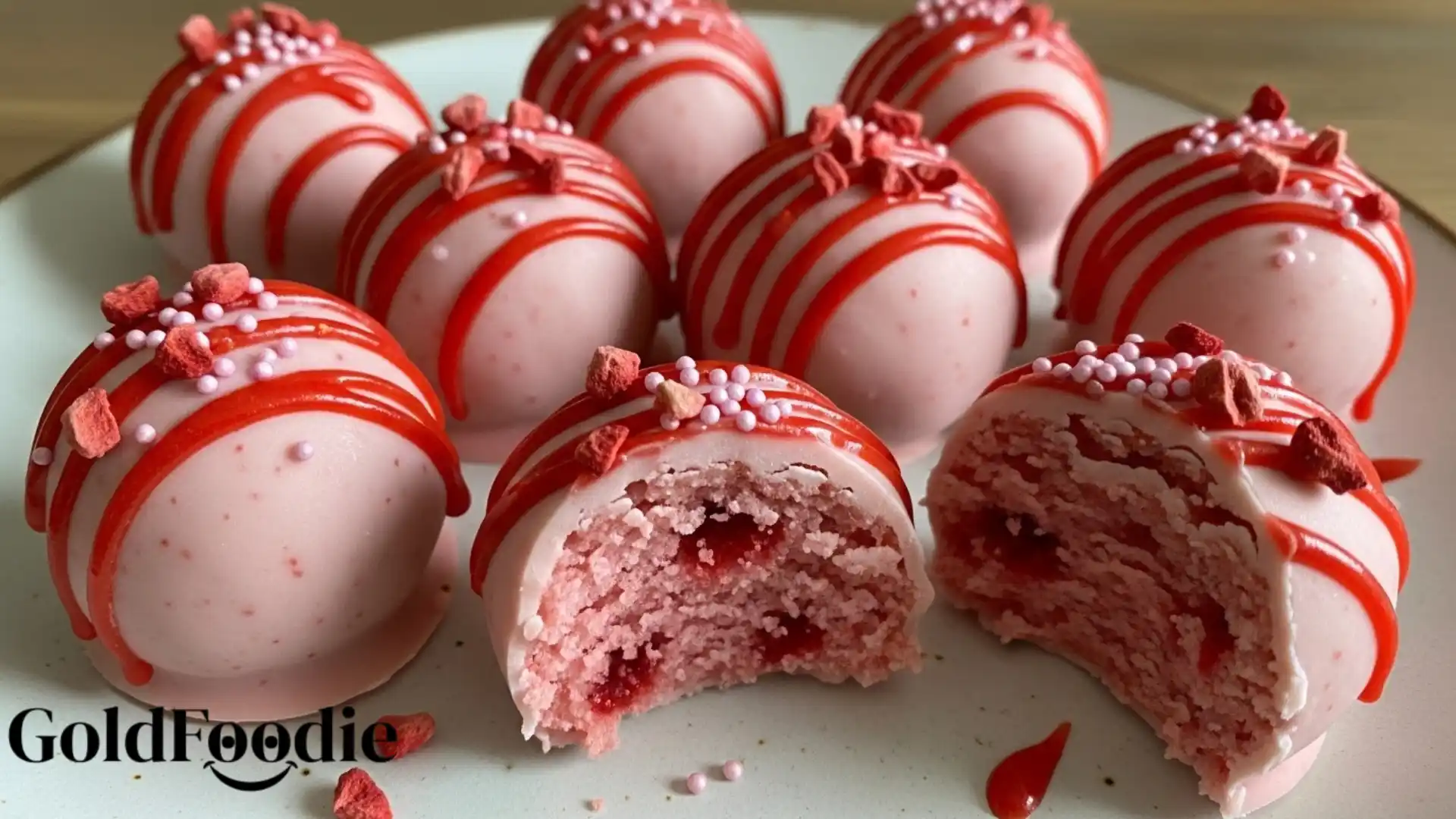 Home 7 Strawberry Cake Truffles