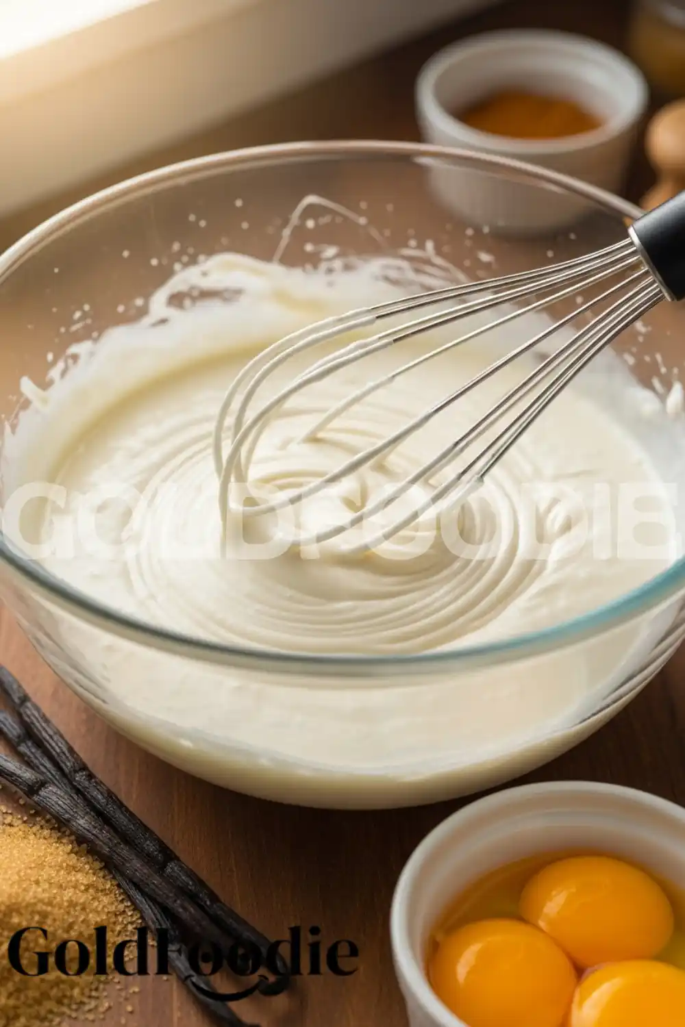 whisking-creamy-white-gelatin-mixture