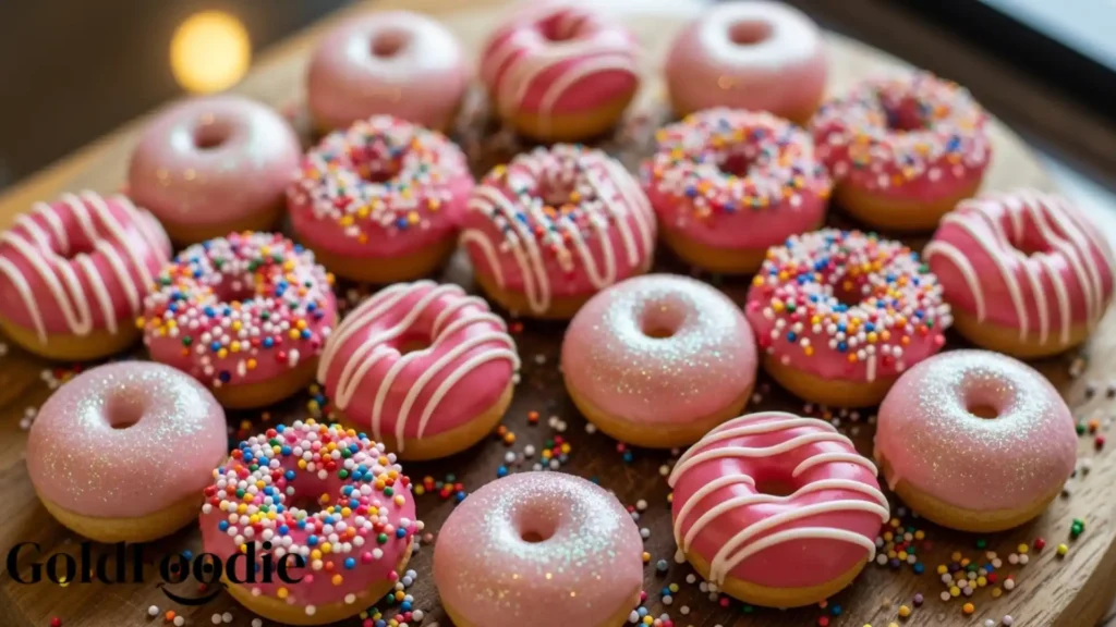 Pink Mini Donuts