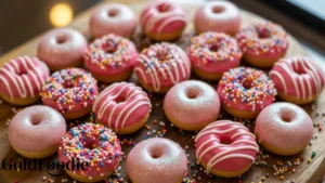 Pink Mini Donuts