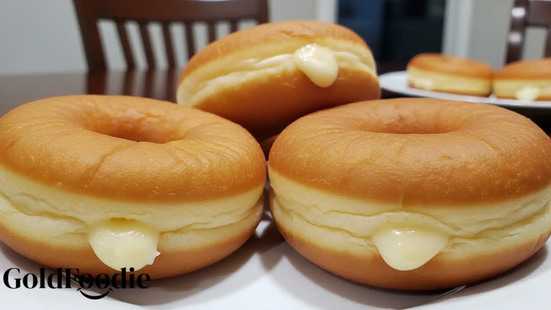 Cream Filled Donuts