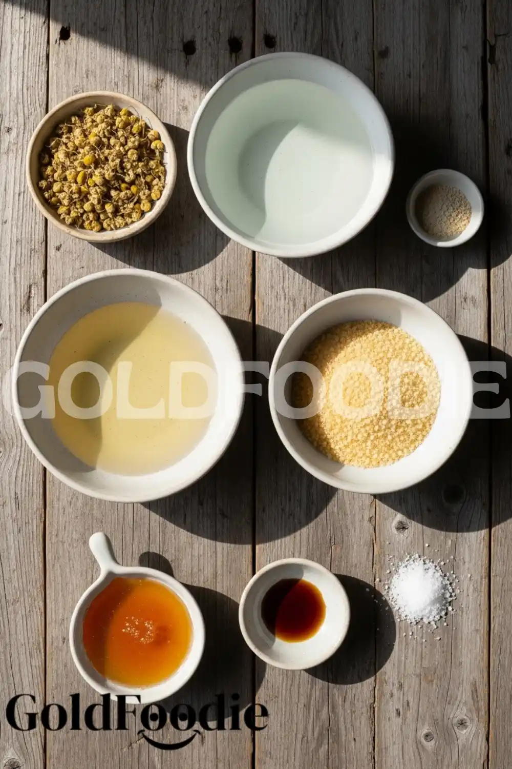 Chamomile Collagen Recipe Components Chamomile Collagen Recipe Components