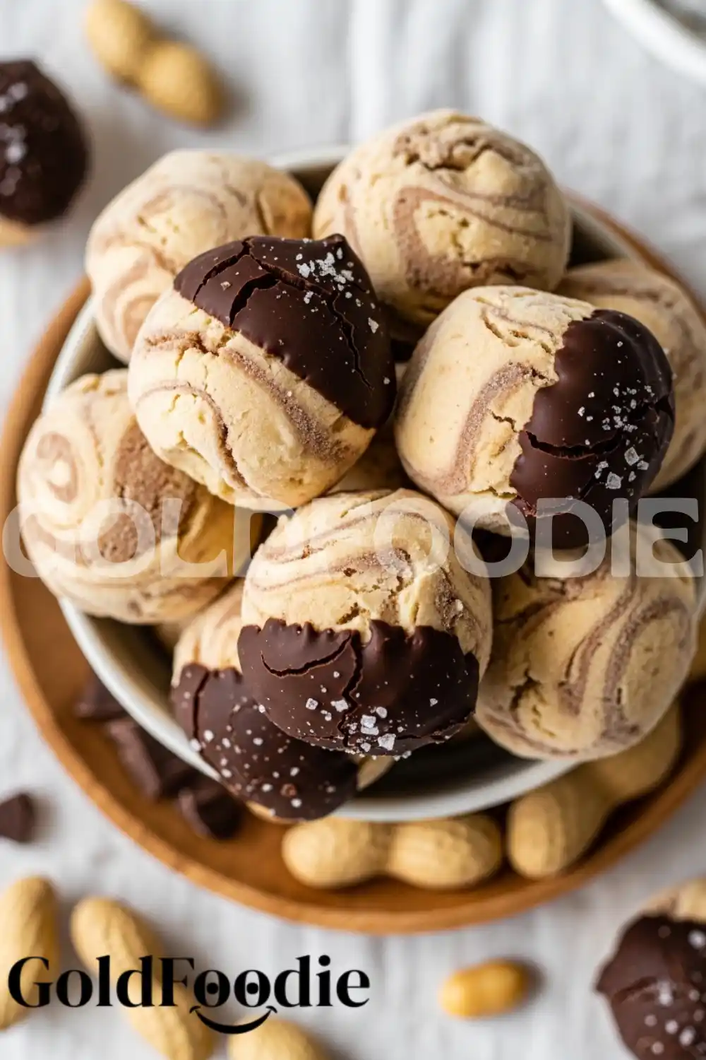 Chocolate Dipped Peanut Butter Yogurt Snacks