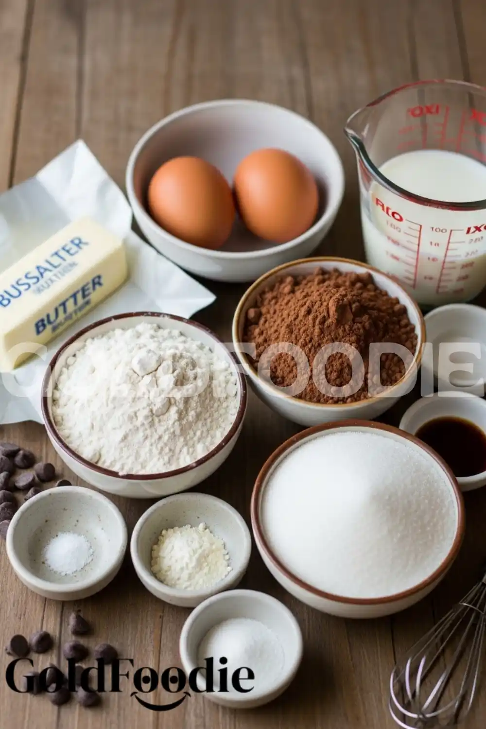 Chocolate Donut Recipe Ingredients