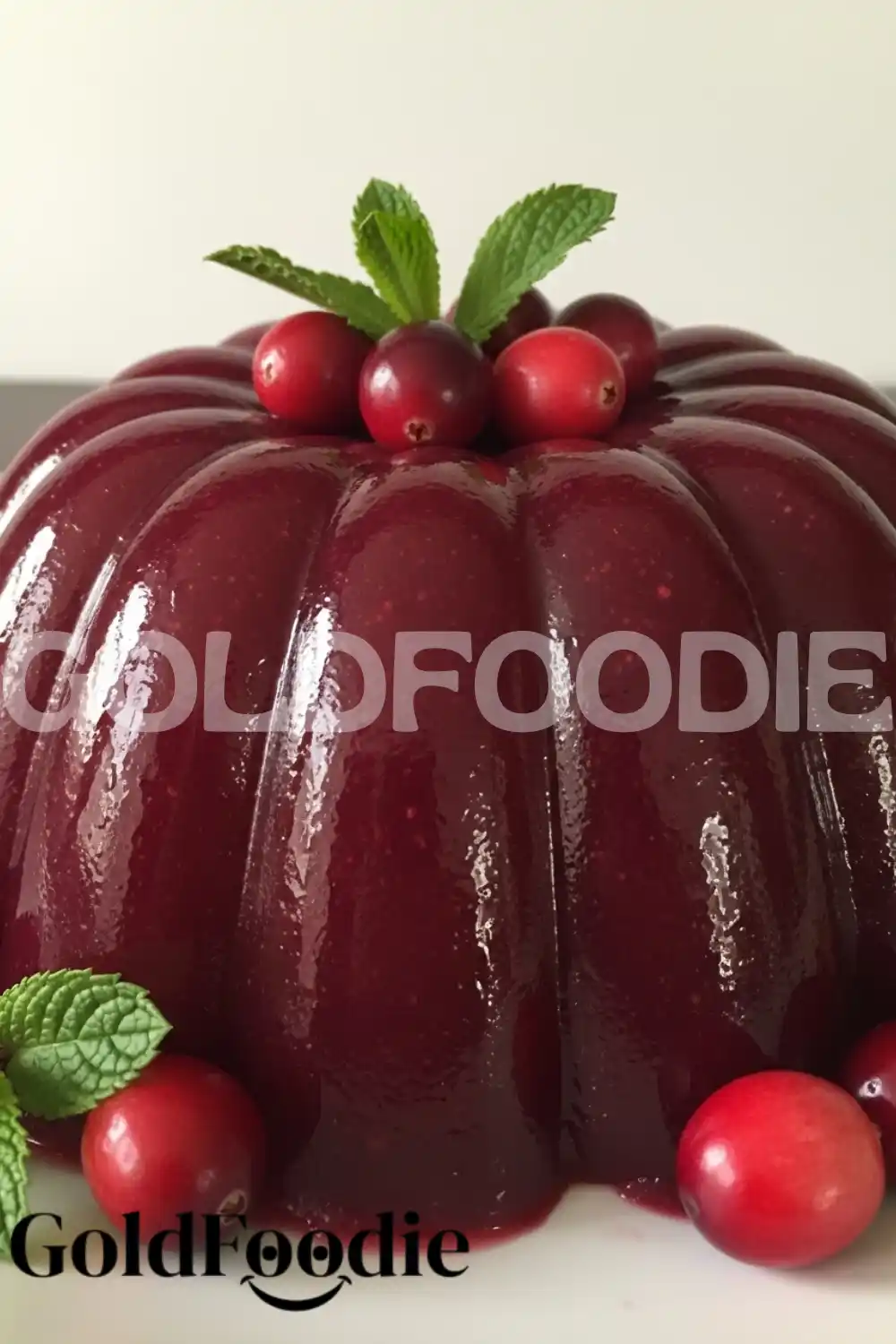 Close Up Cranberry Gelatin Texture Close Up Cranberry Gelatin Texture