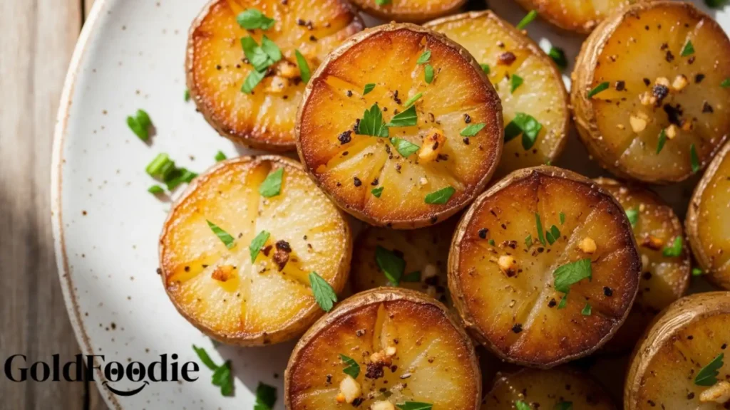 Chewy Garlic Seasoned Potatoes