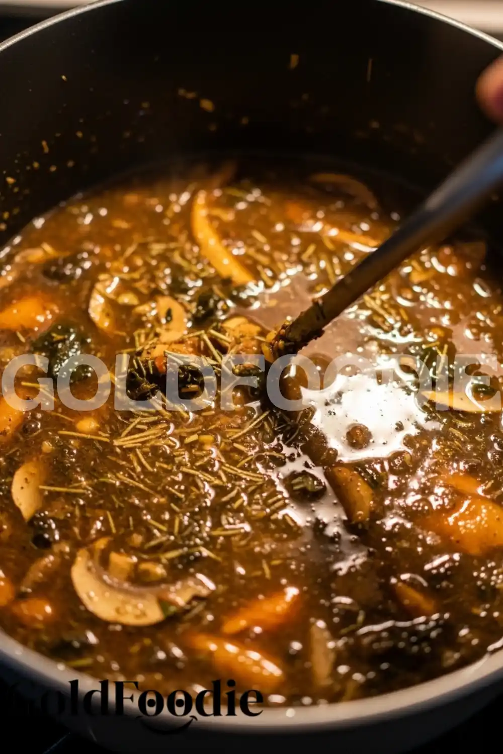 Cortisol Cocktail Recipe Simmering in Pan