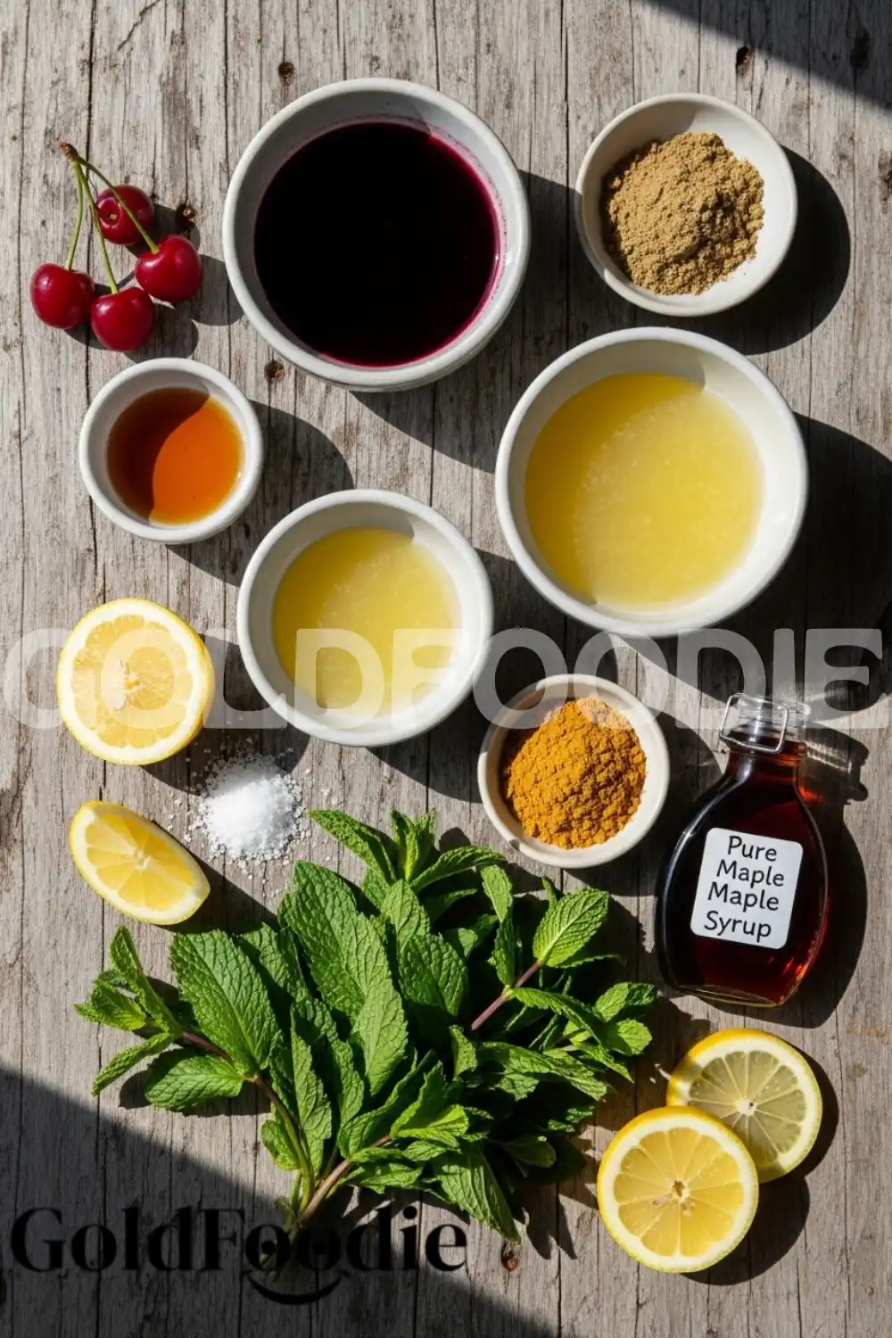 Cortisol Mocktail Ingredients Layout Cortisol Mocktail Ingredients Layout