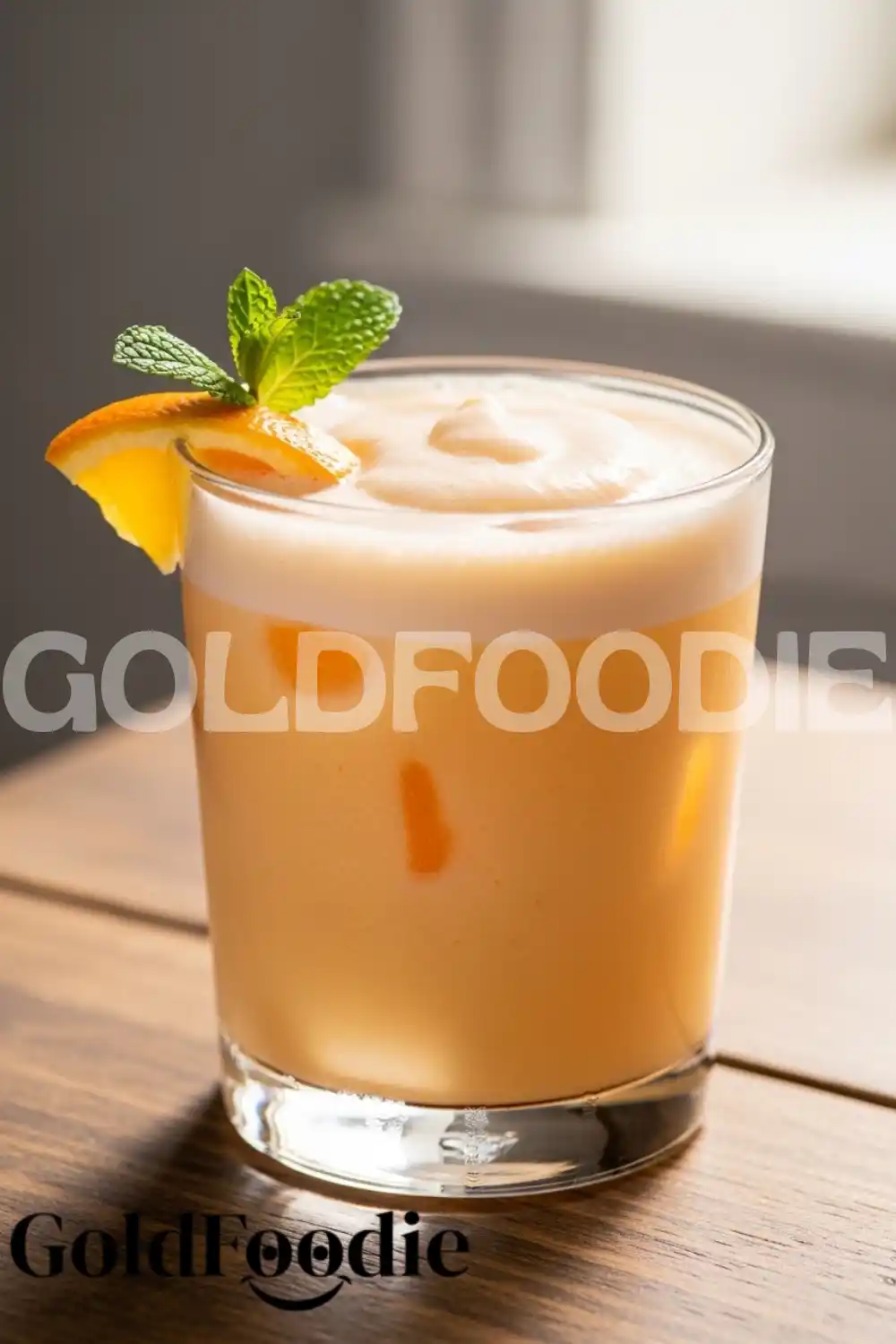 Creamy Adrenal Cocktail with Mint