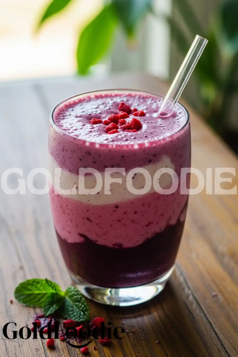 Creamy Berry Blast Smoothie Texture Creamy Berry Blast Smoothie Texture