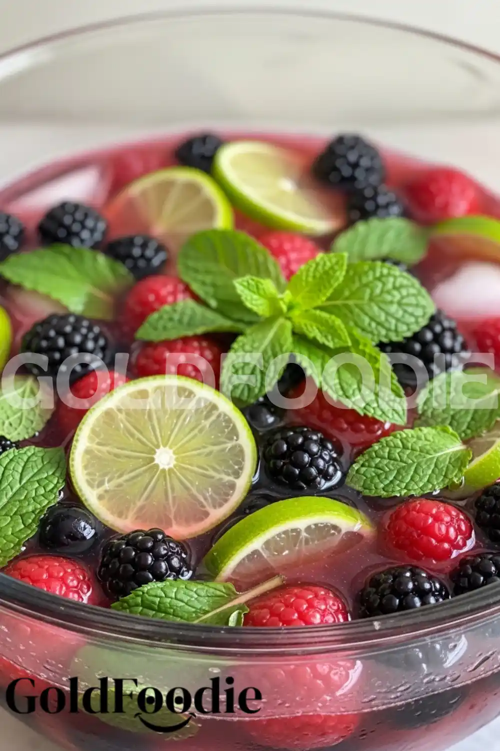 Festive Berry Punch for Celebrations