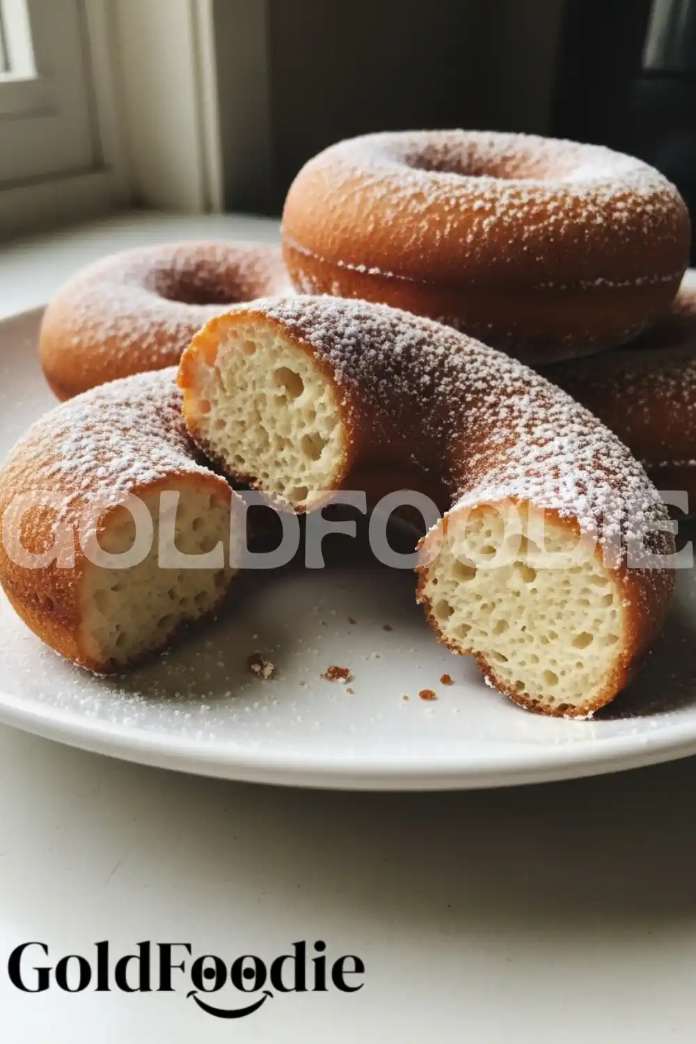 Fluffy Air Fryer Donut Interior