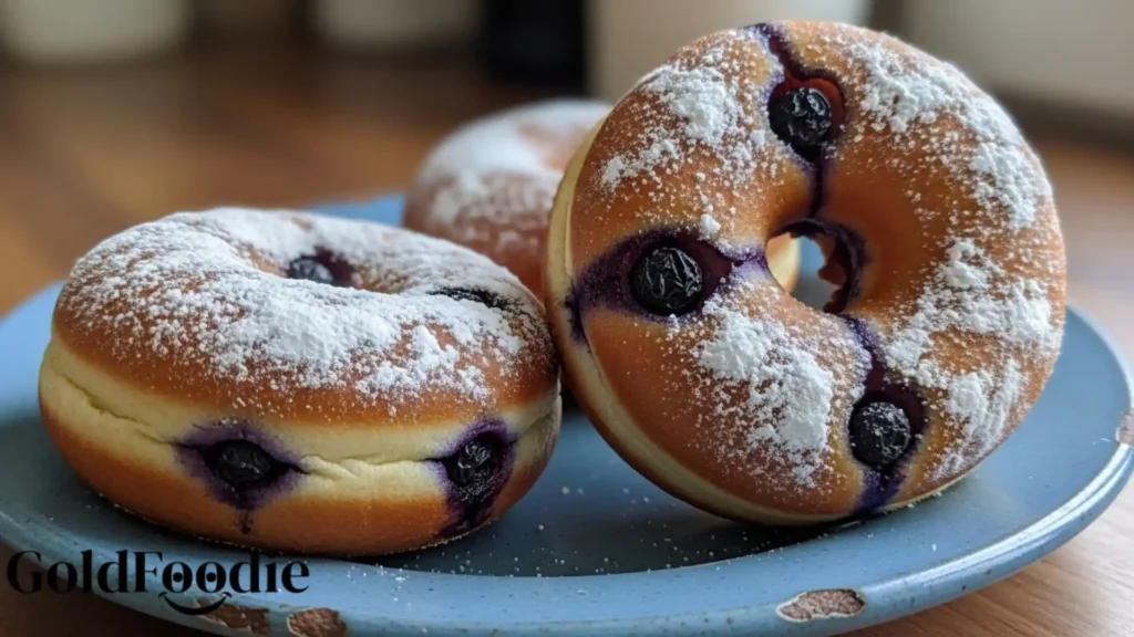 Blueberry Donuts