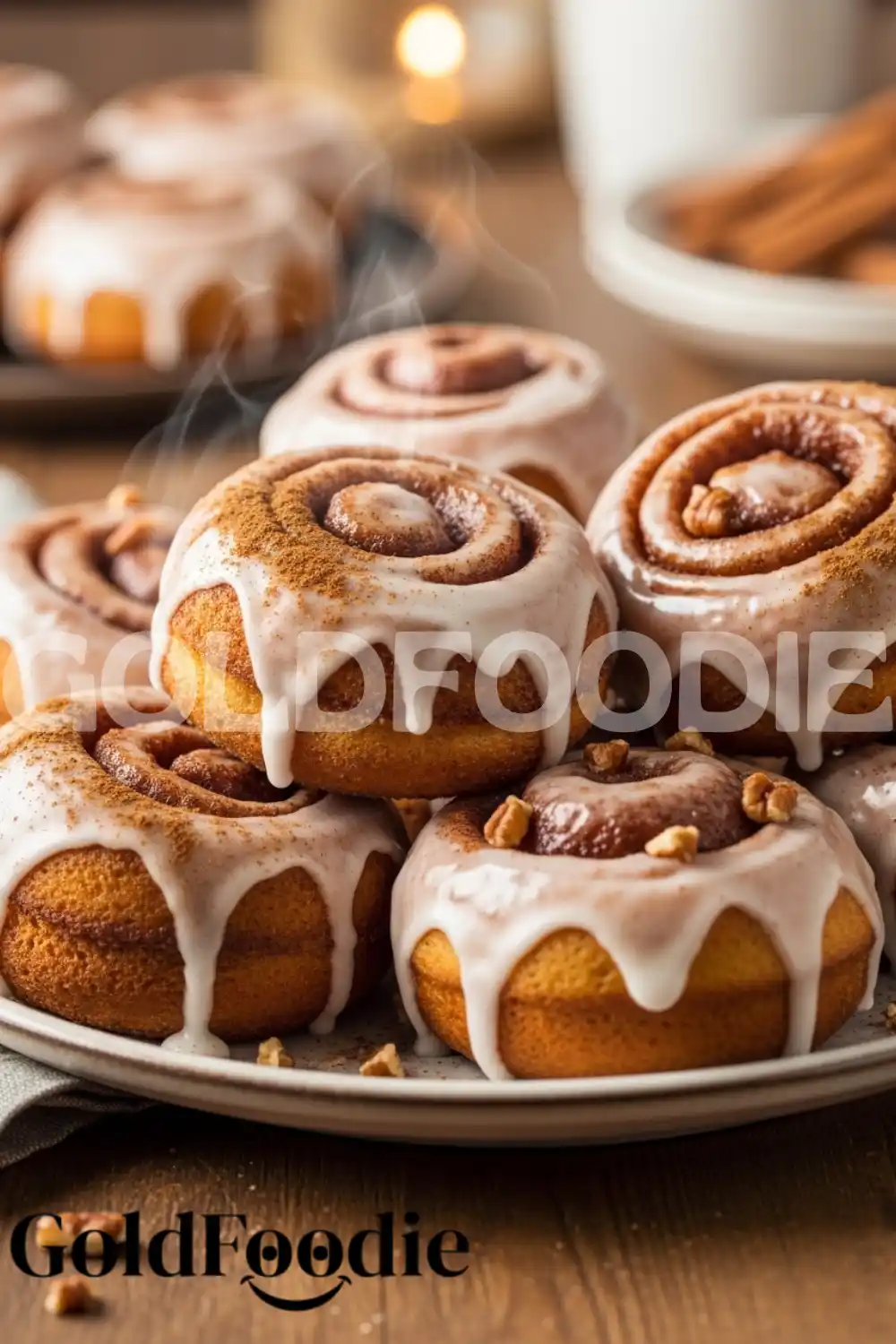 Freshly-Baked-Glazed-Cinnamon-Roll-Donuts