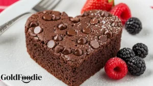 Heart Shaped Brownies