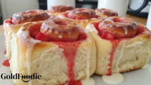 Strawberry Cinnamon Rolls