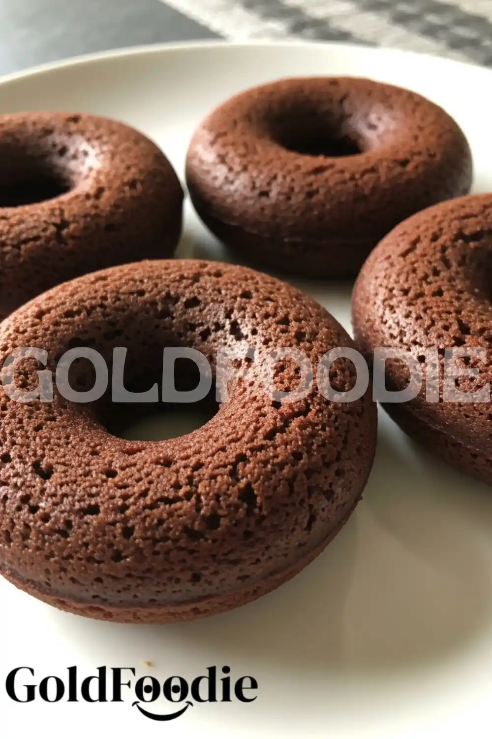 Healthy Chocolate Protein Donuts Tray