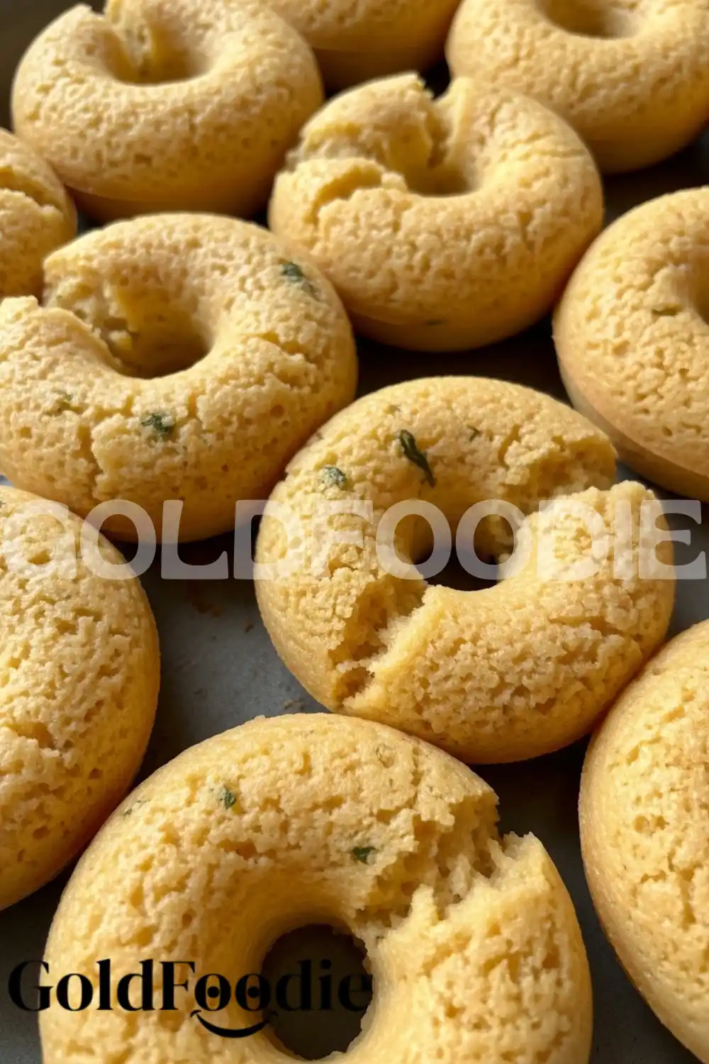 Herb-Infused Baked Donuts Detail Herb-Infused Baked Donuts Detail