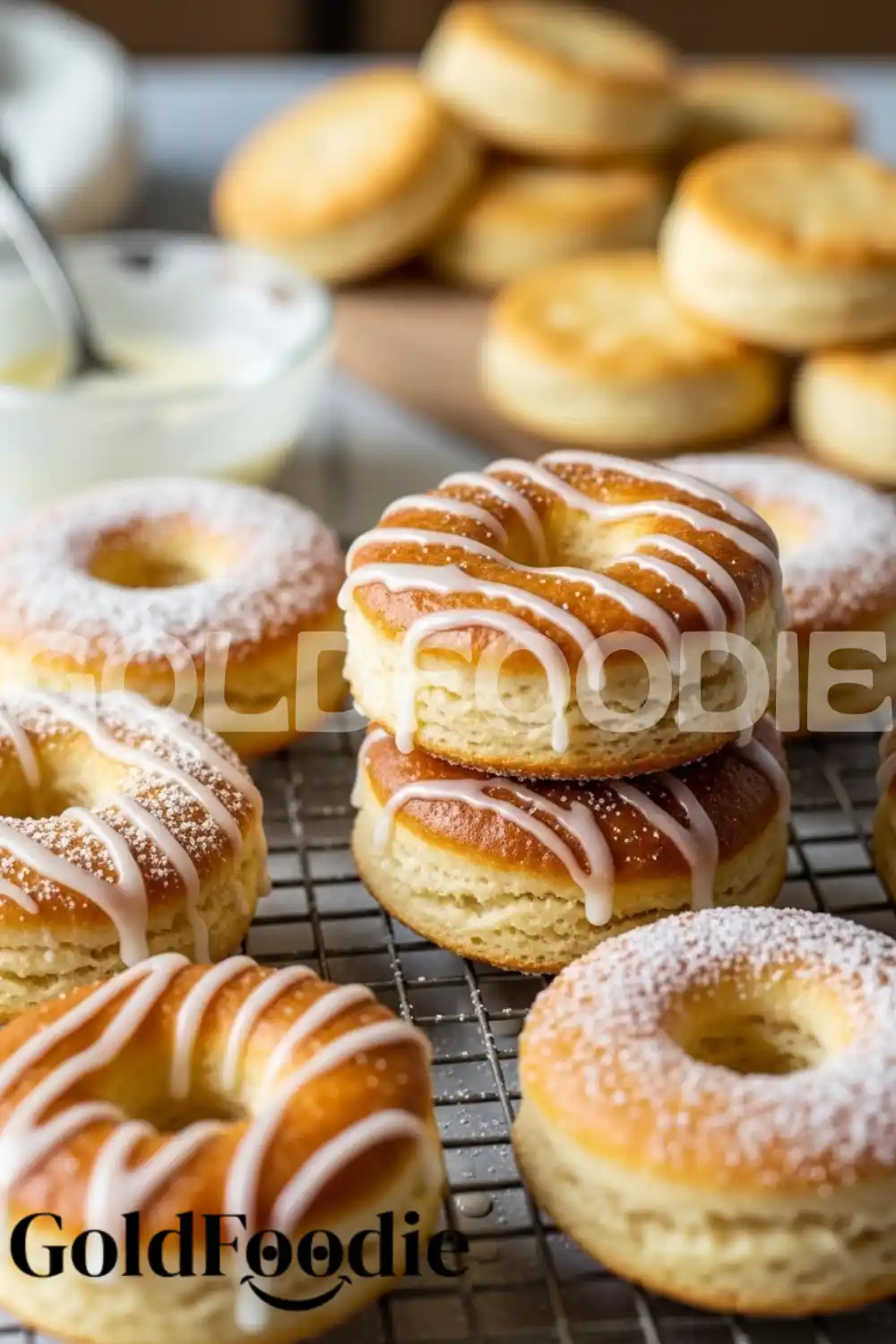 Homemade Air Fryer Donut Drizzle Homemade Air Fryer Donut Drizzle