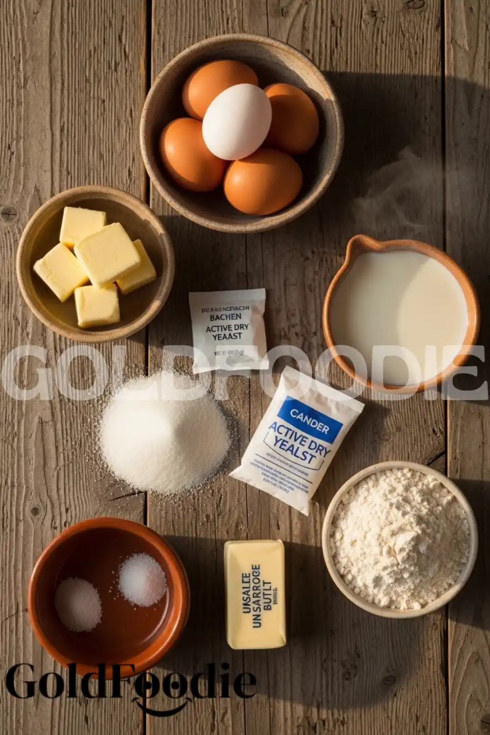 Ingredients for Easy Homemade Donuts