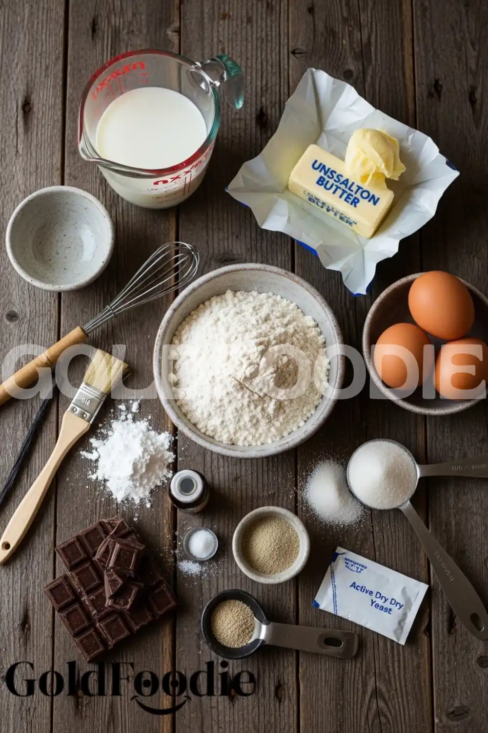 Ingredients for Homemade Donuts Ingredients for Homemade Donuts