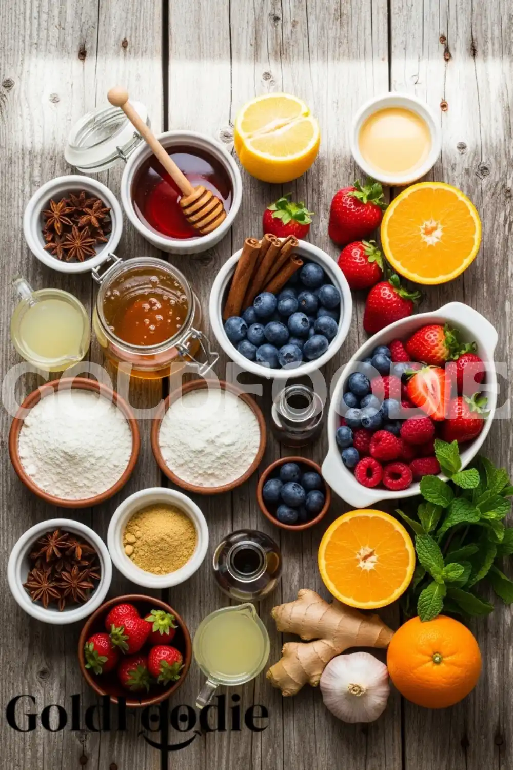 Ingredients for Homemade Jello Style Gelatin Ingredients for Homemade Jello Style Gelatin