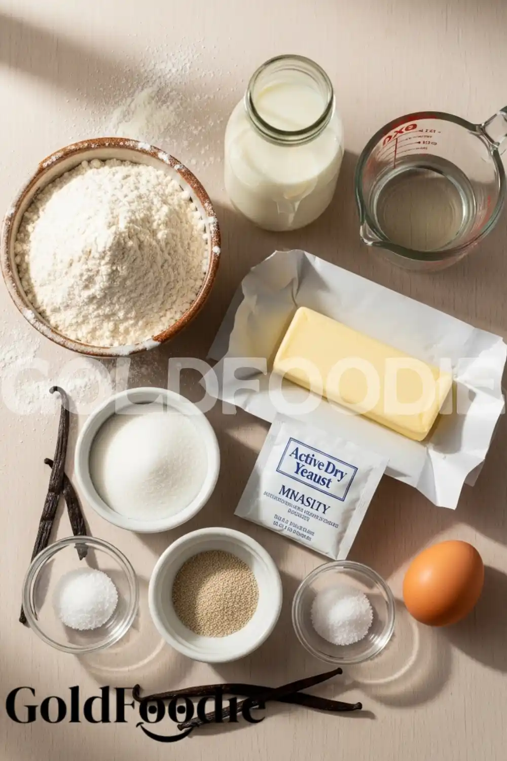 Ingredients for Soft Donut Recipe