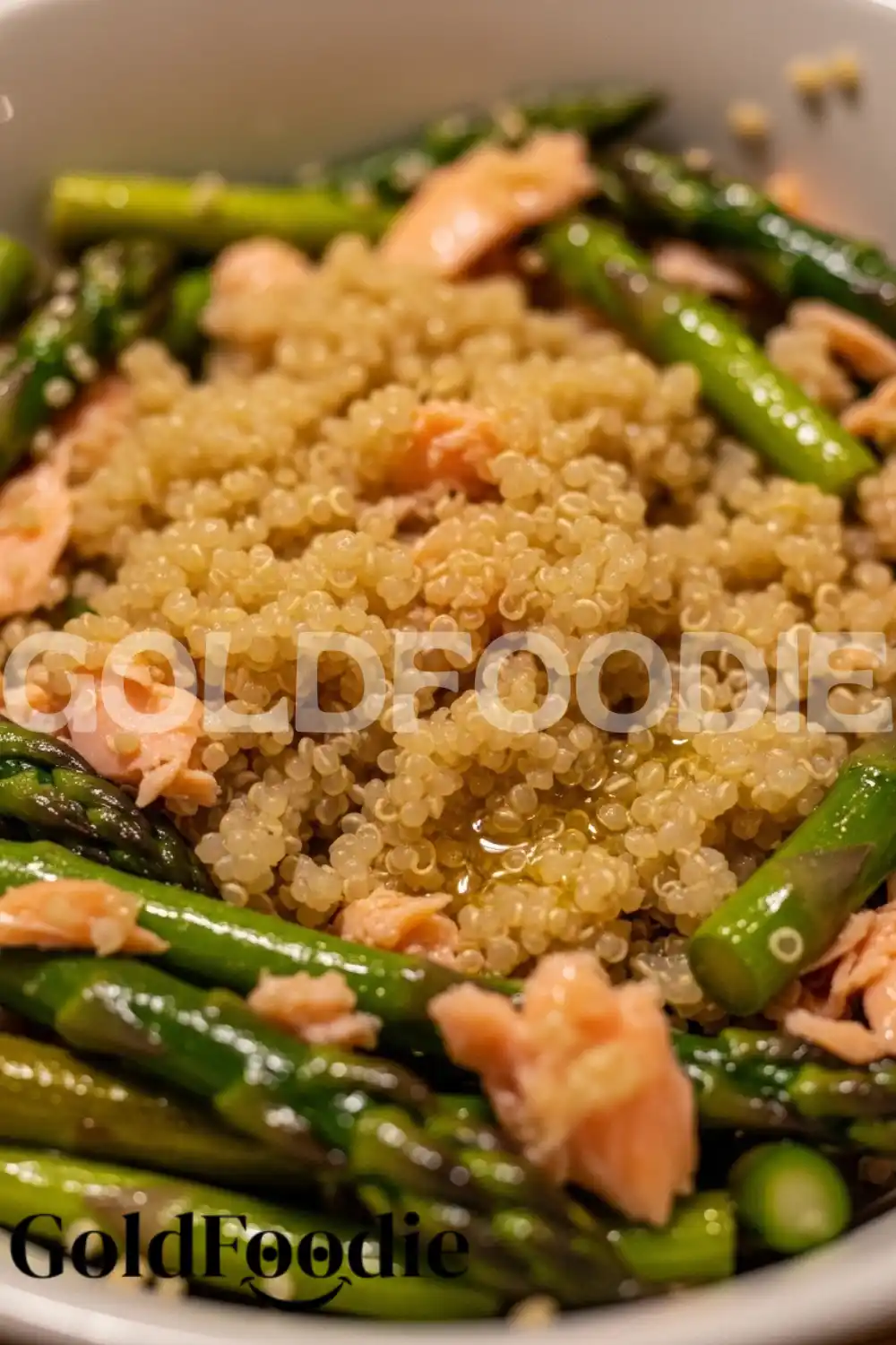 Mixed Salmon Quinoa Bowl