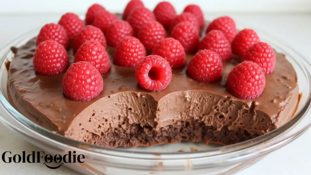 Raspberry-Chocolate Gelatin