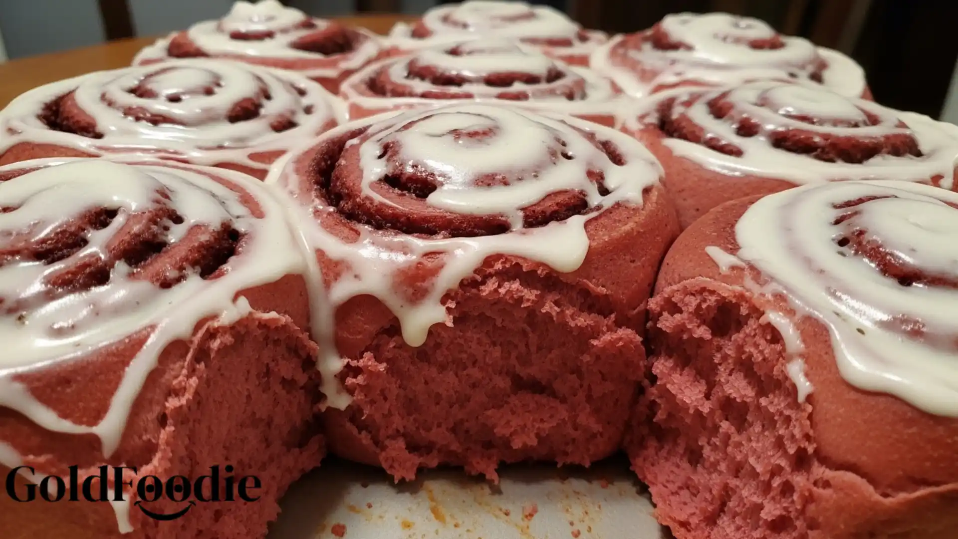 Red Velvet Cinnamon Rolls
