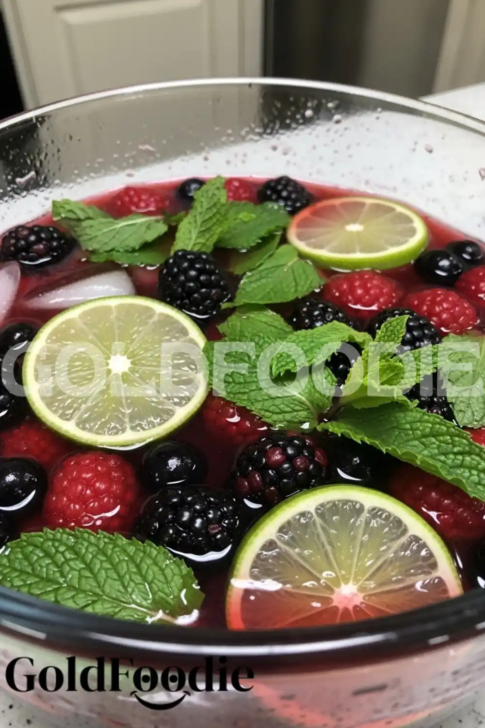 Refreshing Fruit Infused Party Drink
