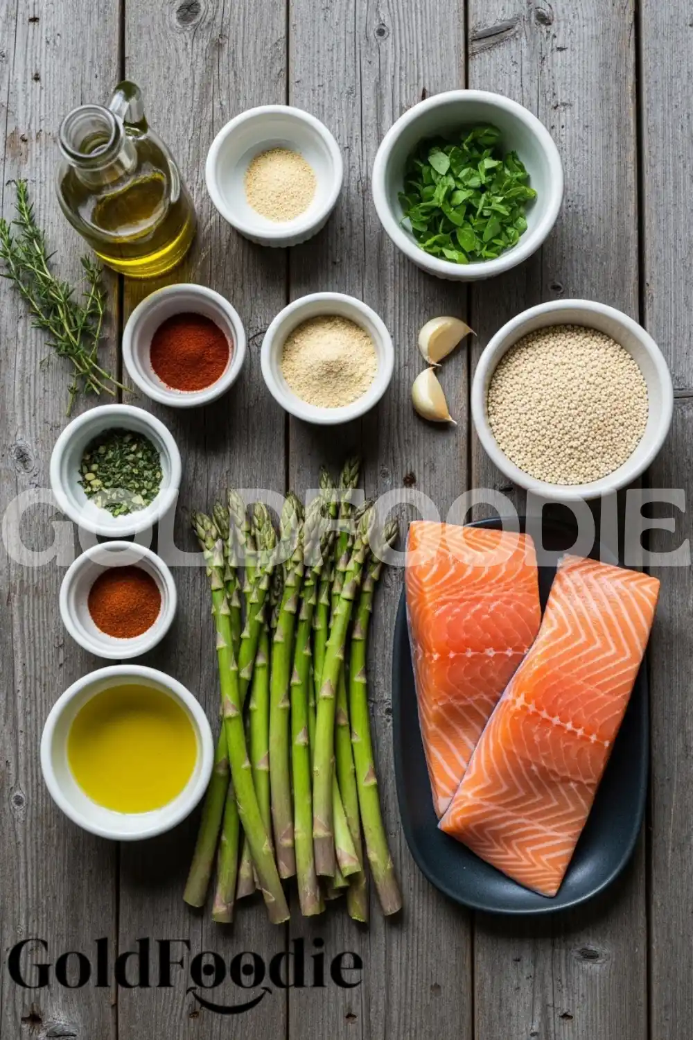 Salmon Quinoa Recipe Ingredients